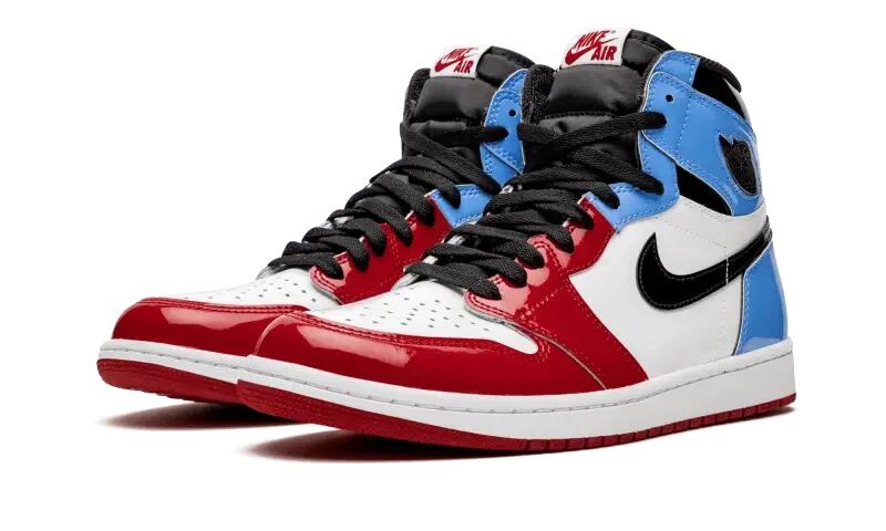 Basketballschuhe - aj1 fearless - weiß/blau/rot/schwarz 2/6