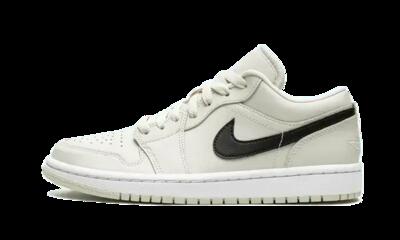 Scarpe - air jordan 1 low - coconut milk/black/white