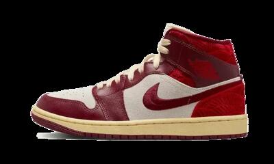 Schoenen - lifestyle - dames - air jordan 1 mid se - tiki leaf