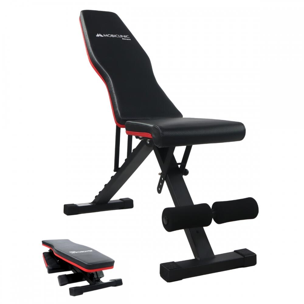 Abdominal Weight Bench, Foldable, Height Adjustable Seat