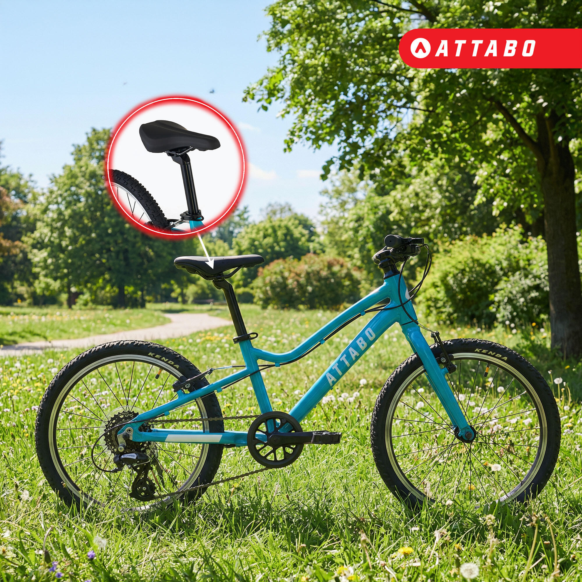 Kinderenfiets ATTABO EASE 20" 9,1 kg 4/7