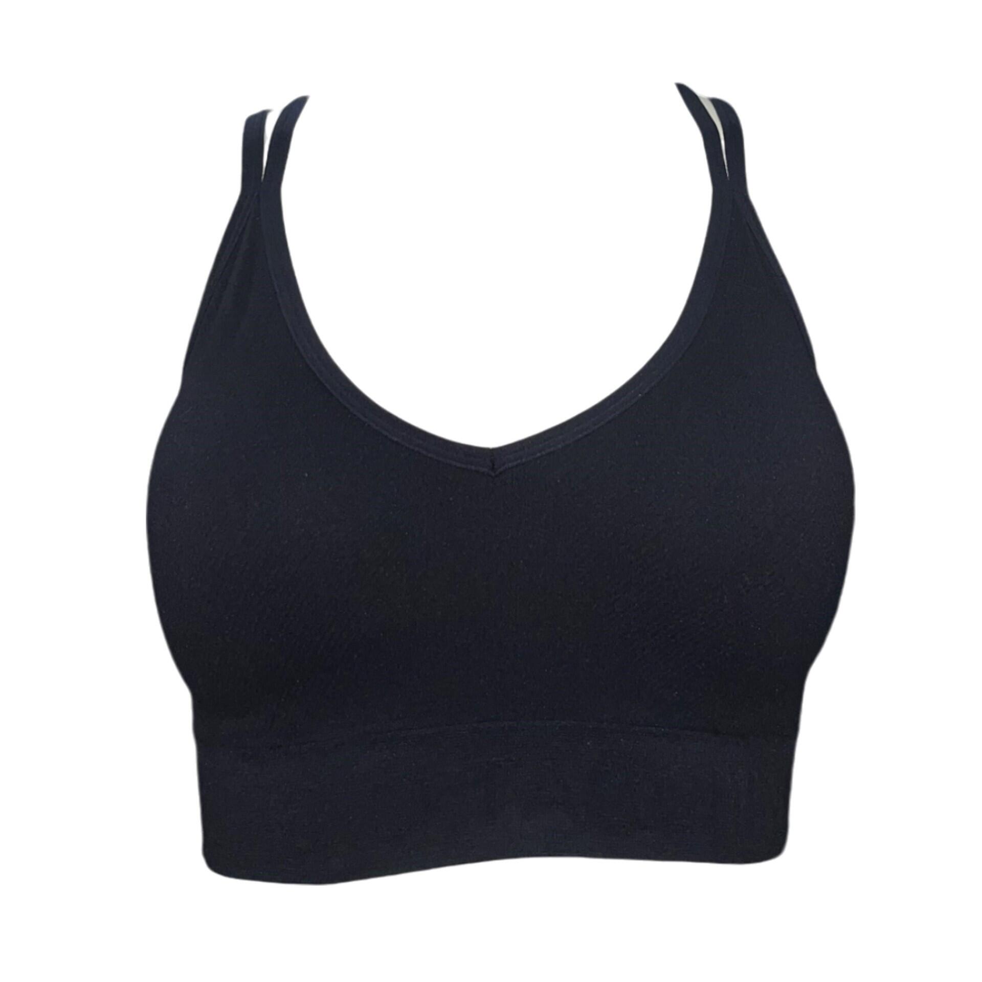 Sutien sport 1961 fără cusături Negru L/XL