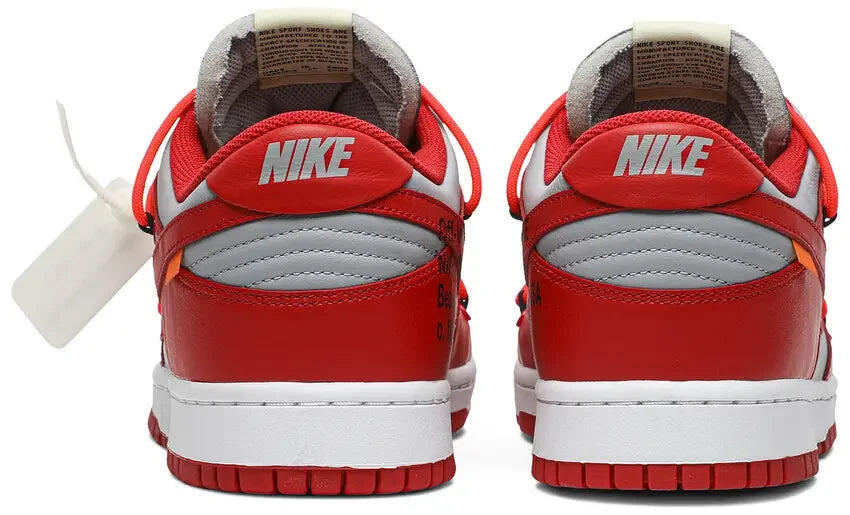 Dunk Low Off-White University Red 4/5