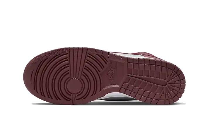 Schoenen - Basketbal - Unisex - Dunk High - Dark beetroot/wolf grey 3/3