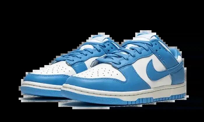 Zapatillas - Baloncesto - Mujer - Dunk Low UNC - Blanco/University Blue 2/4