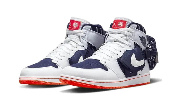 Zapatillas - baloncesto - unisex - air jordan 1 high stash blanco 2/4