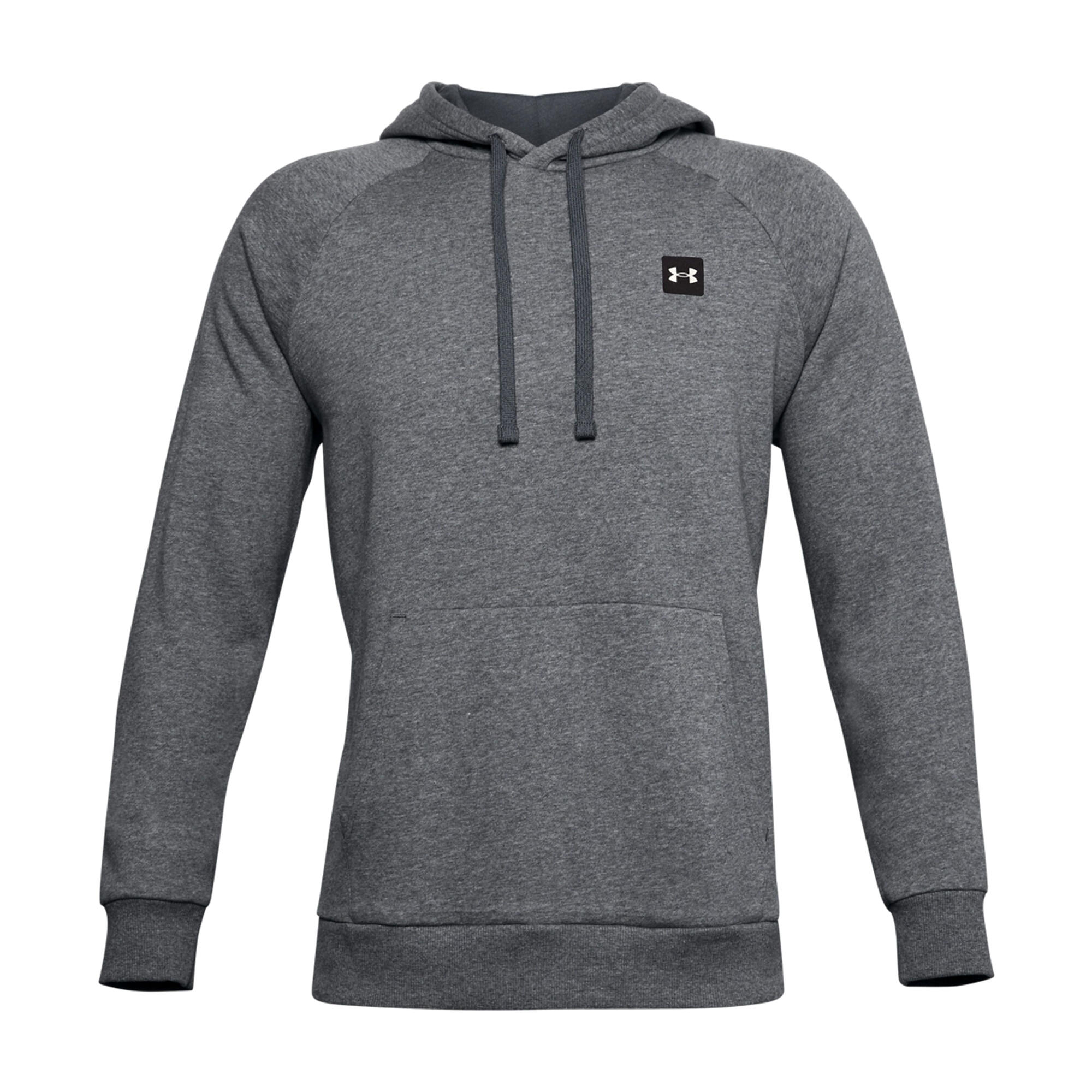 UNDER ARMOUR Mens Hoodie (Light Grey/Onyx White Heather)