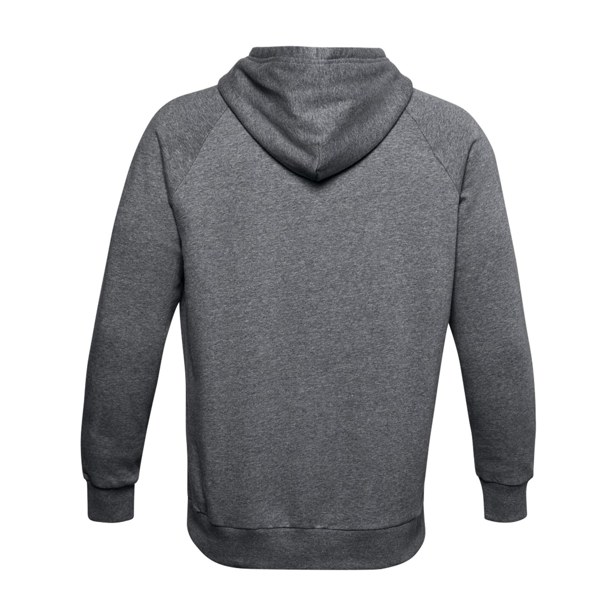 Mens Hoodie (Light Grey/Onyx White Heather) 2/3