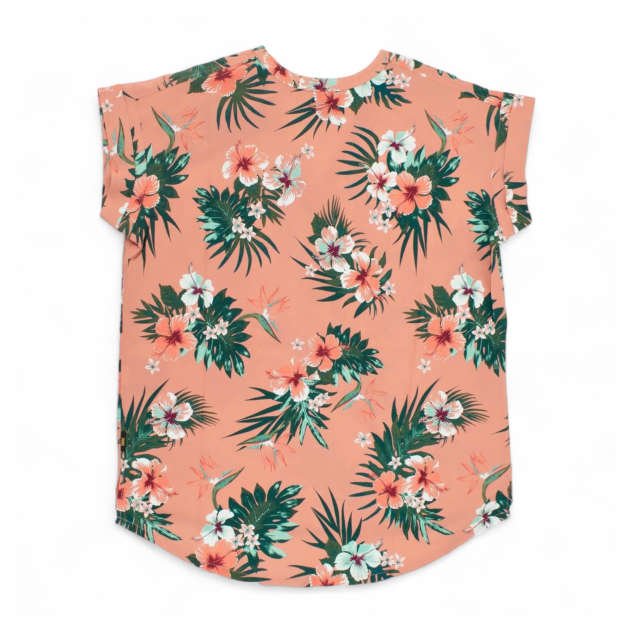 Bluse Victoria Tropical Shirt Damen Bluse Hemd Funktionsshirt in Rosa 3/3