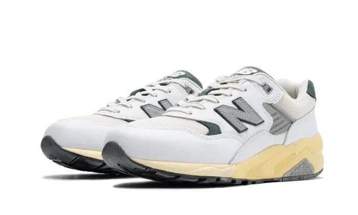 New Balance 580 White Nightwatch Green — foto 2