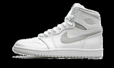 Schoenen - basketbal - heren - air jordan 1 retro high 85 - neutraal grijs/wit