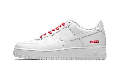 Scarpe Air Force 1 Low White Supreme