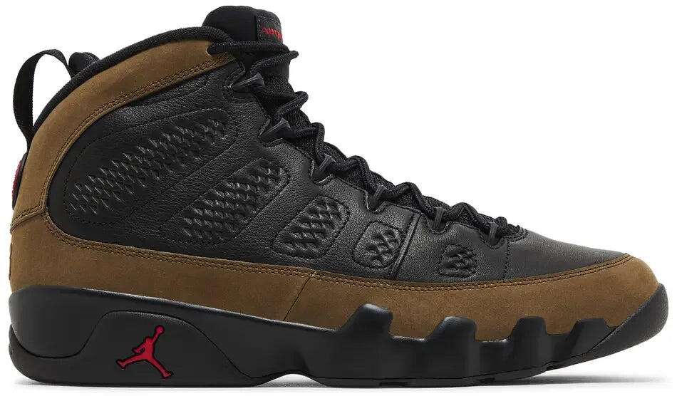 noir / olive / rouge