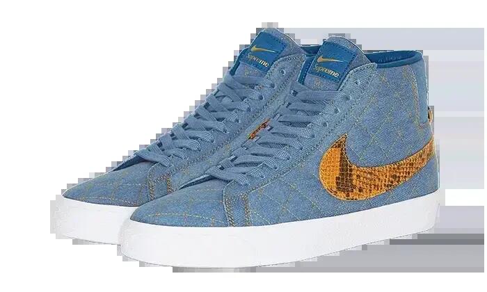 Schuhe - Skateboarding - Unisex - SB Blazer Supreme - Industrial Blue 2/2