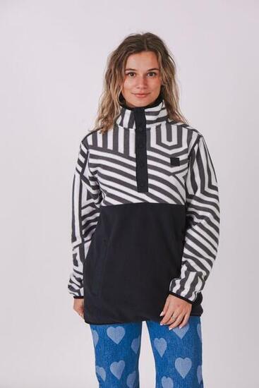 Bluza polarowa Fall Line w kolorze czarnym