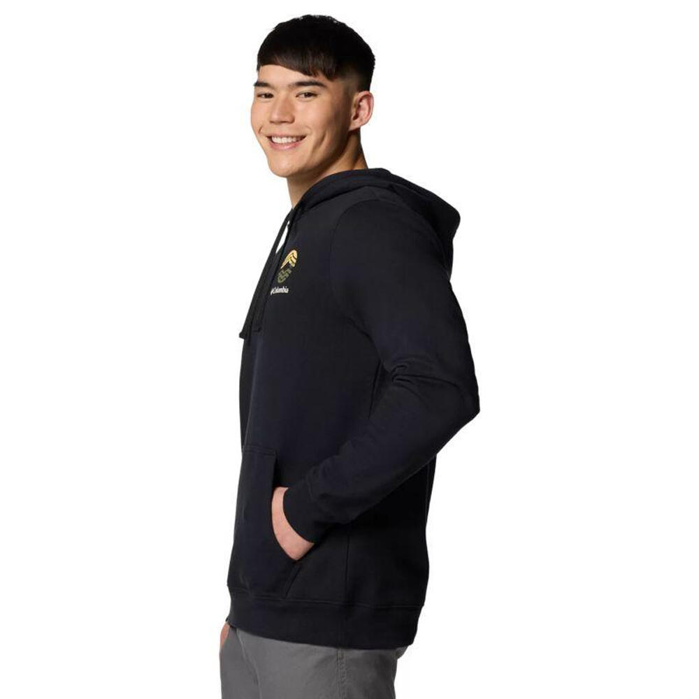 Sudadera Trek Diseño Gráfica para Hombre Negro 3/3