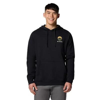 Felpa Con Cappuccio Grafica Uomo Columbia Trek Blu
