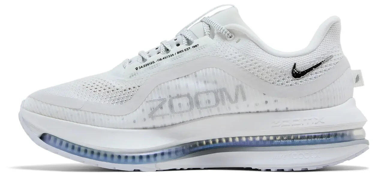 Nike Air Zoom Pegasus Premium White Metallic Silver 2/5