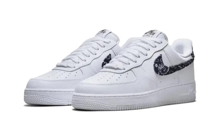 Air Force 1 Low '07 Essential White Black Paisley (Femme) 2/3