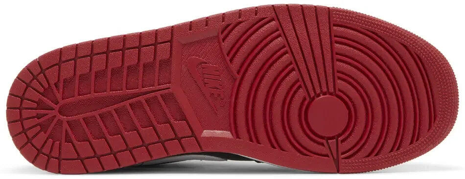 Schuhe - lifestyle - air jordan 1 low - schwarz/weiß/gym red 3/5