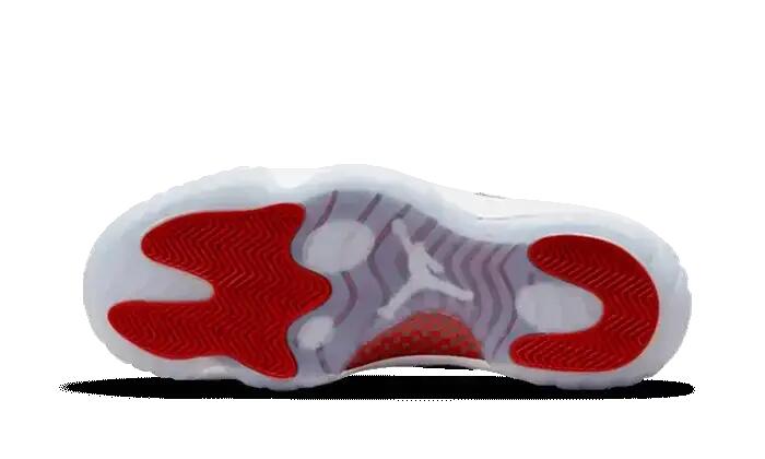 Unisex - basketball - air jordan 11 cherry - weiß/varsity red/schwarz 3/3