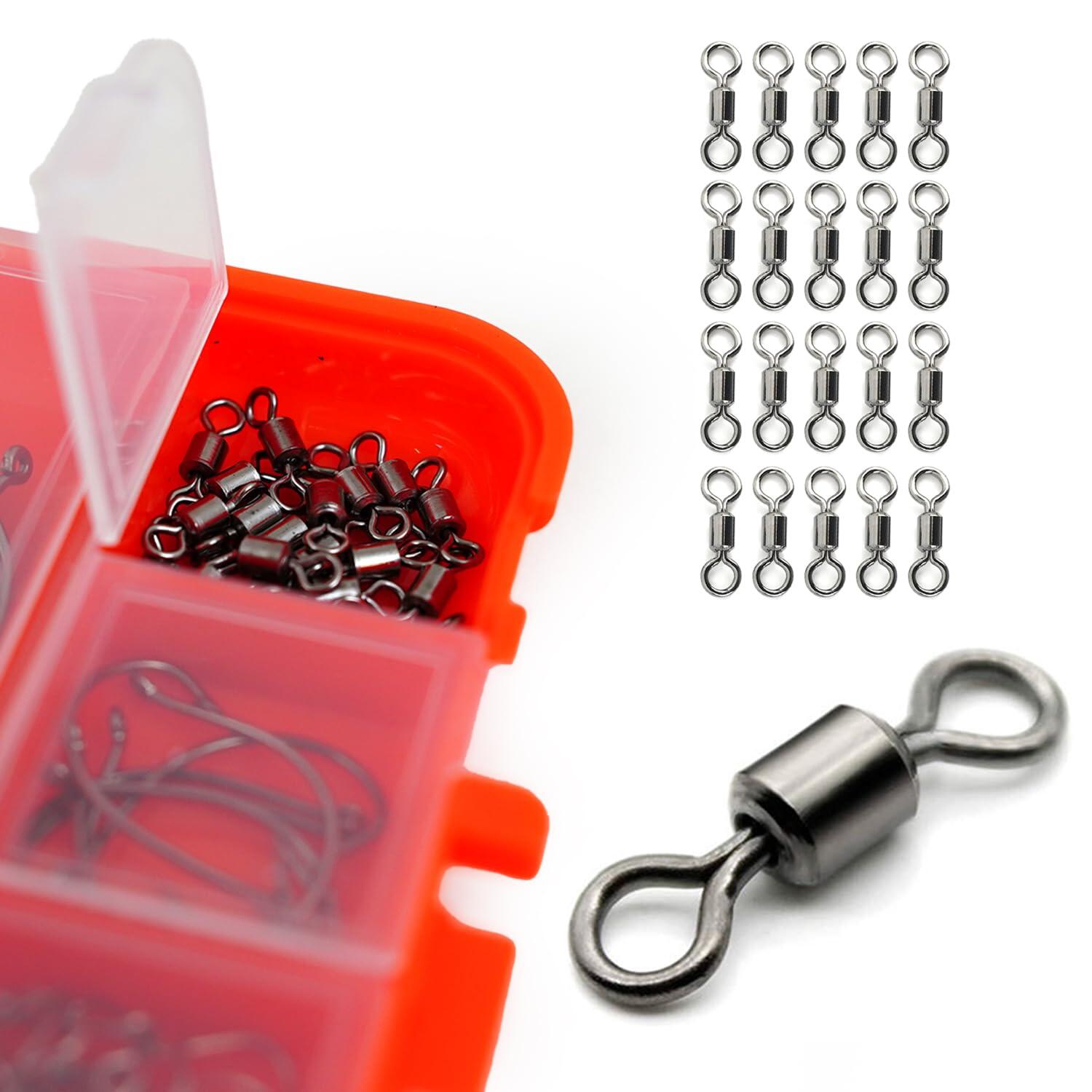 Haken & Blei Set 201-tlg inkl Tacklebox Angelausrüstung 5/7