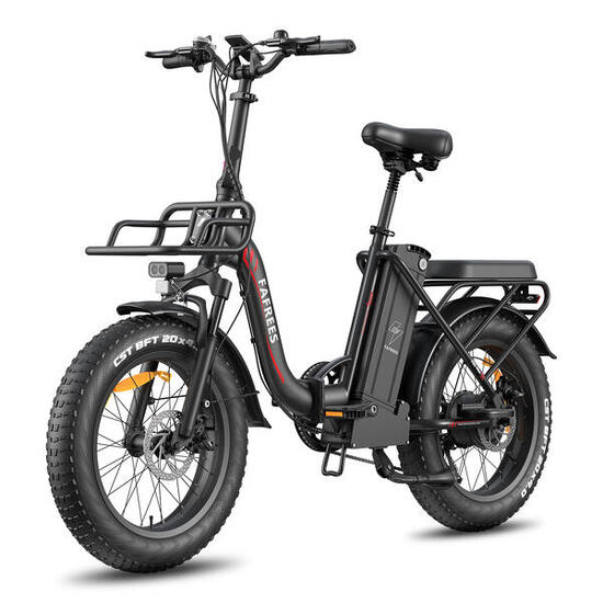 Vélo électrique pliant FAFREES F20 Max avec batterie 48 V 30 Ah et écran LCD
