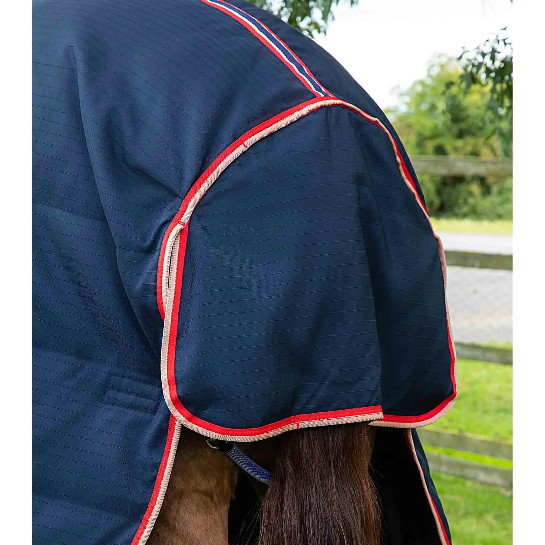 Coperta da box per cavalli - con copricollo Premier Equine Stable Buster 450g 5/6