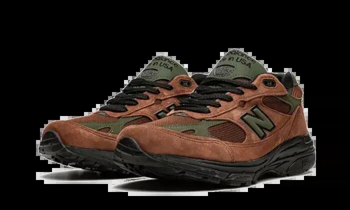 Schoenen - lifestyle - unisex - 993 aime leon dore - bruin/groen 2/2