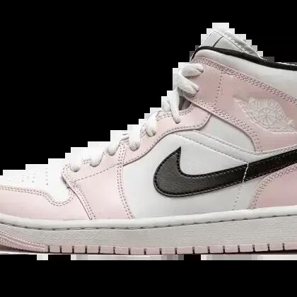 Jordan 1 Mid Barely Rose (Women's)