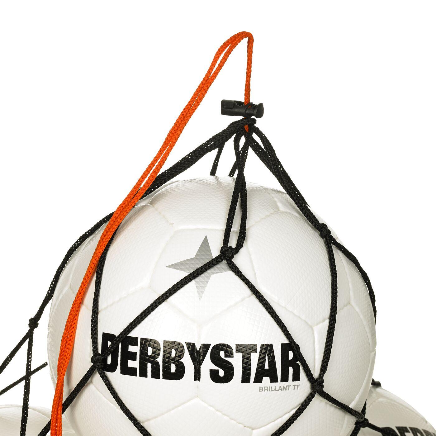 Ballnetz 10 Bälle v25 SCHWARZ - DERBYSTAR 2/2