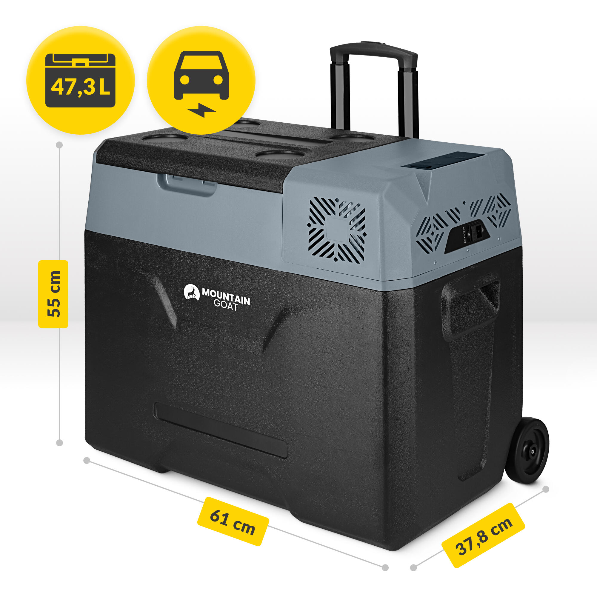 Přenosná kompresorová chladnička Xtreme MOUNTAIN GOAT 4/7