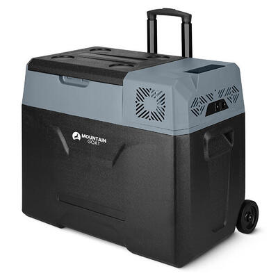 Compressor koelbox xtreme camping 47l -20°c dc/ac wielen ergonomisch usb olijf