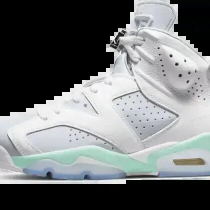Jordan Air Jordan 6 Mint Foam women's high-top sneakers