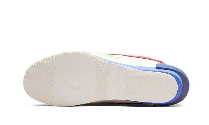 Laufen - schuhe - cortez 4.0 sacai - weiß/university red blue 3/3