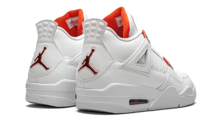 Air Jordan 4 Retro Metallic Orange 3/4