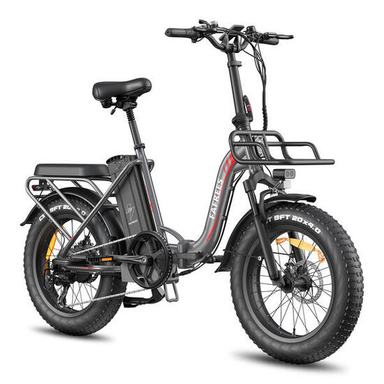 Vélo électrique pliant FAFREES F20 Max avec batterie 48 V 30 Ah et écran LCD