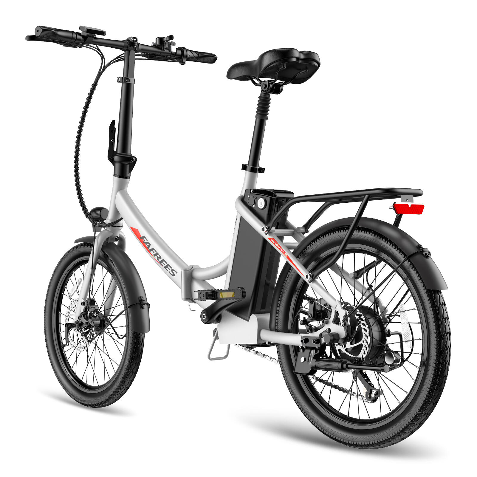 FAFREES F20Light Falt-E-Bike, 36V 20Ah Akku, 250W Motor 6/7