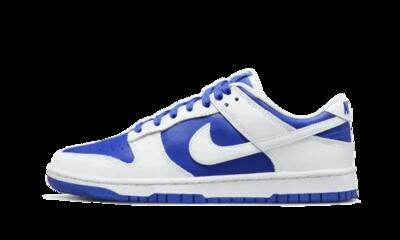 Scarpe - walking - uomo - basse in pelle - Dunk Low - Racer Blue/White