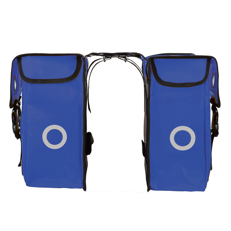 Dubbele bagagedrager tas van gecoat canvas Willex 30 L 3/3