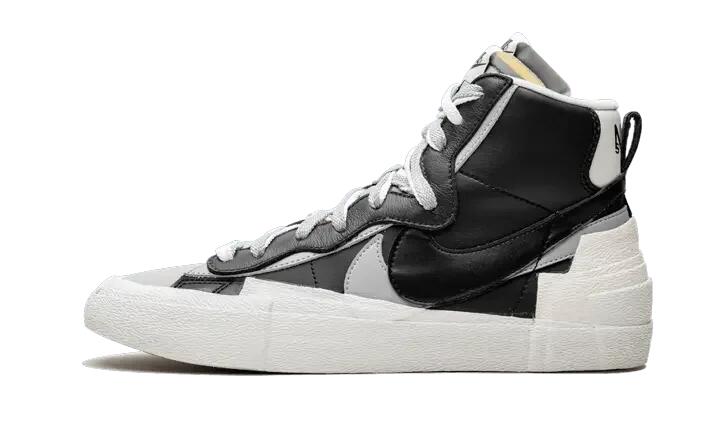 Blazer Mid Sacai Black Grey - Taille : 40.5 EU 1/4