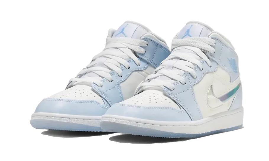 Jordan 1 Mid SE Glitter Swoosh (GS) 2/3