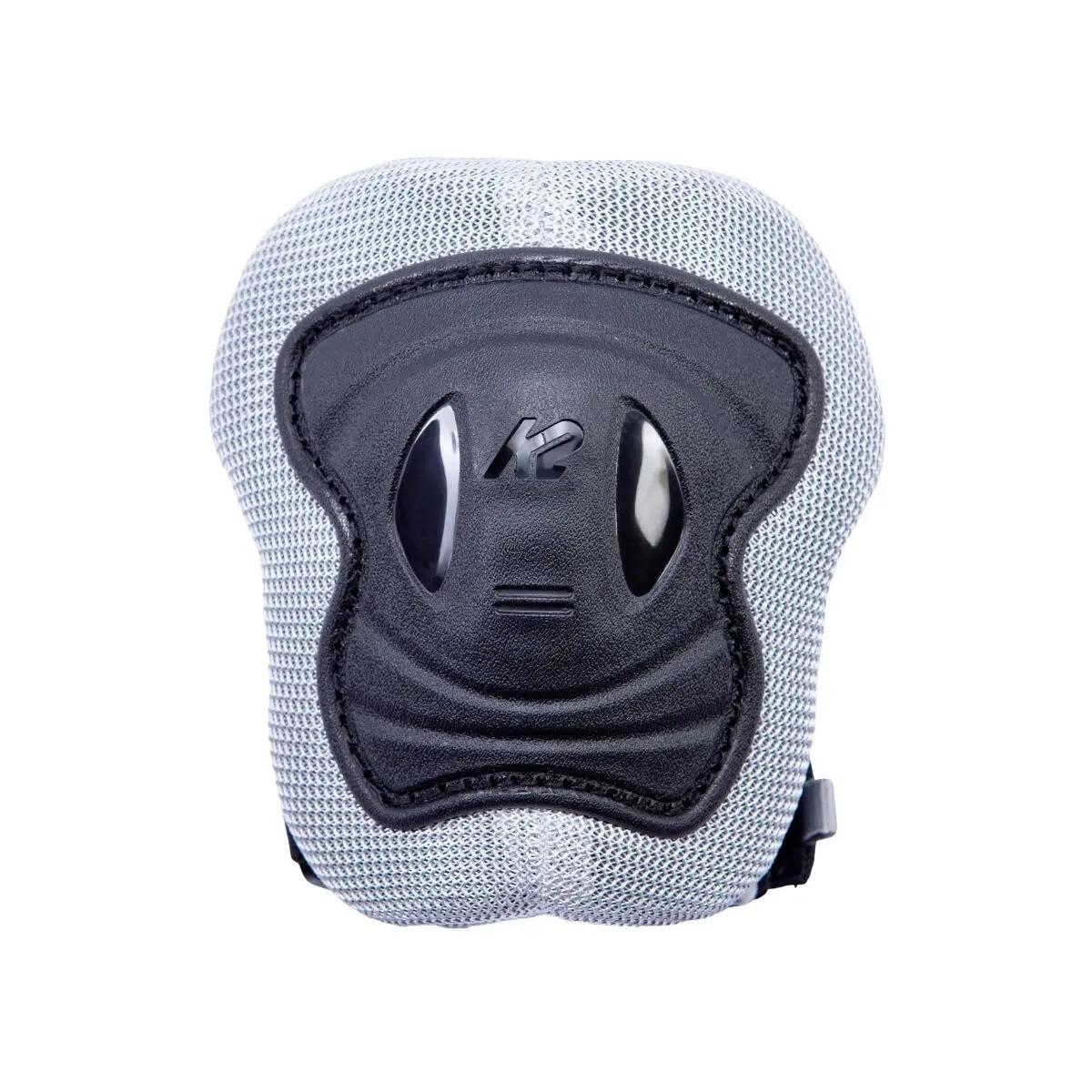 Unisex - Inline - Schützer - robuste Kappen - Schwarz/Grau 3/4