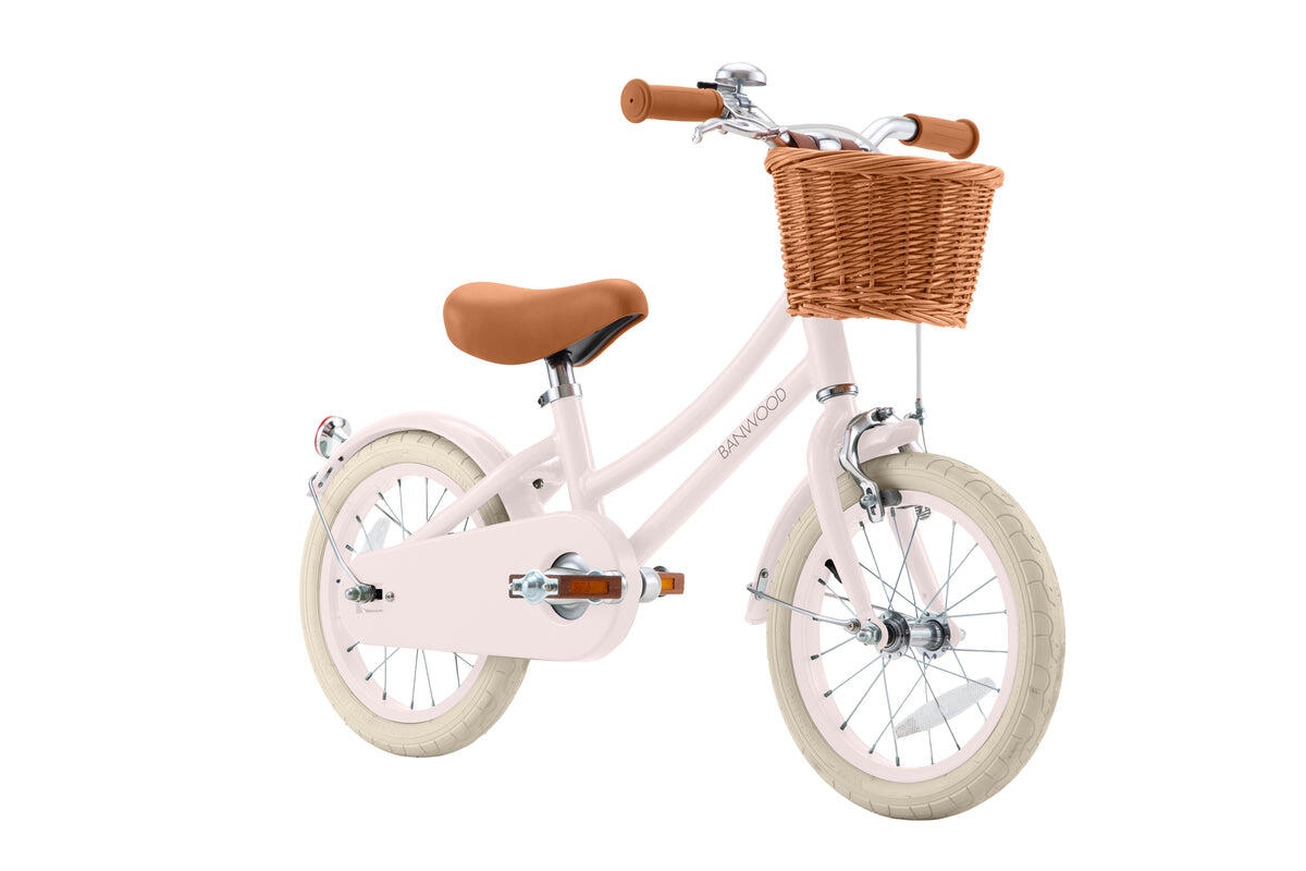Kinderfahrrad 14" Klassisch Vintage Rosa Kinder 2/5