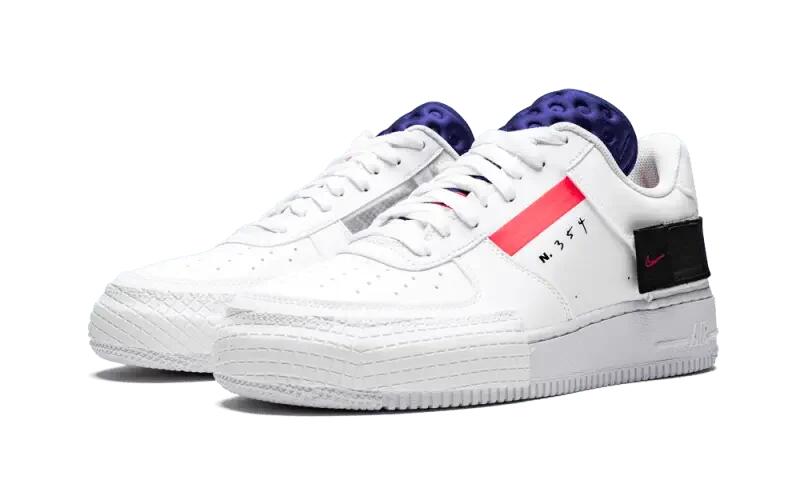 Nike Air Force 1 Low Drop Type White 3/5