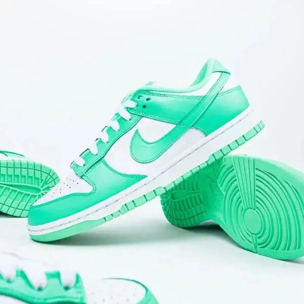 Zapatillas - Lifestyle - Mujer - Dunk Low WMNS - Blanco/Verde 7/7