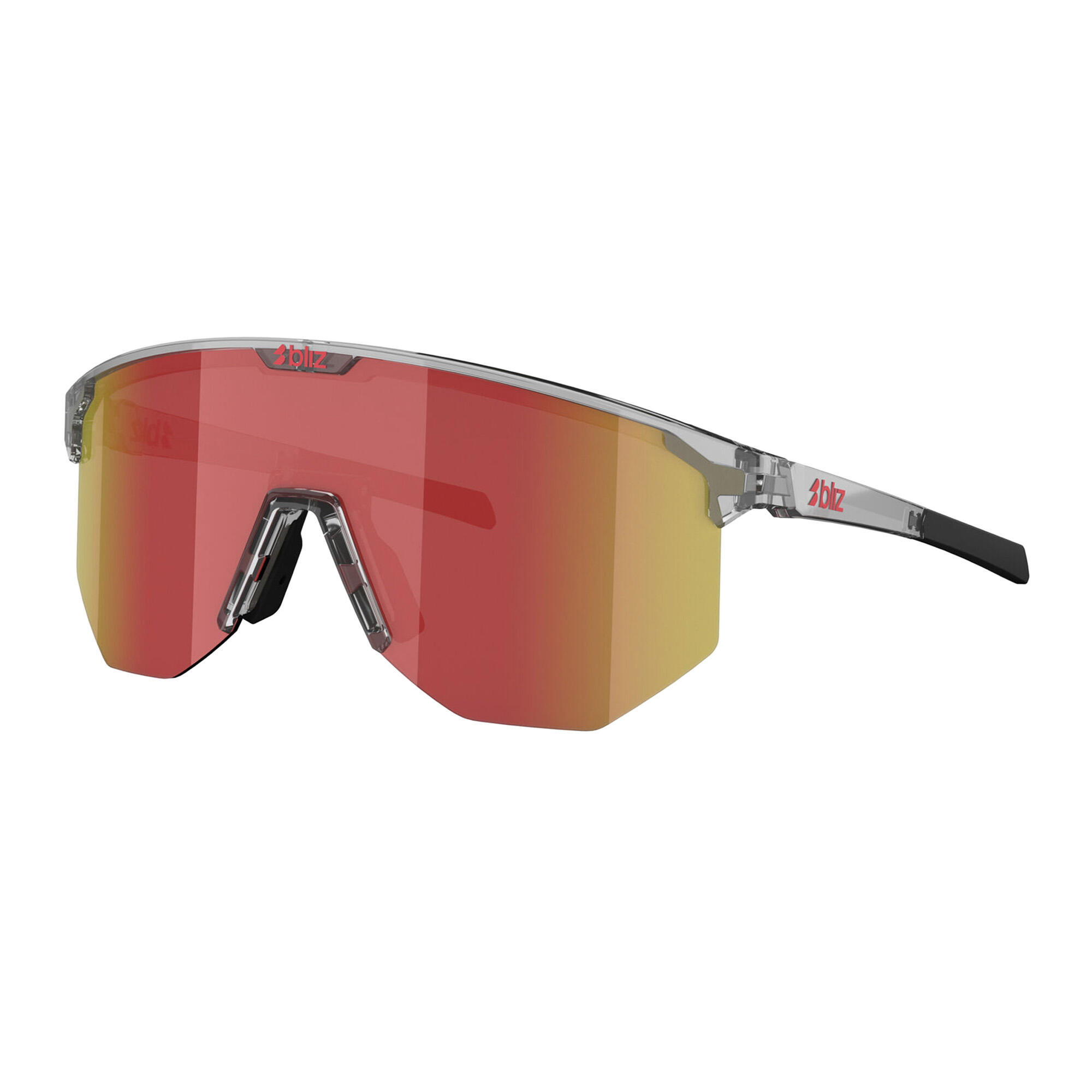 Gafas Bliz Hero Gris oscuro/Rojo 6/6