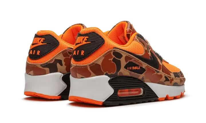 Nike Air Max 90 Orange Duck Camo 3/4