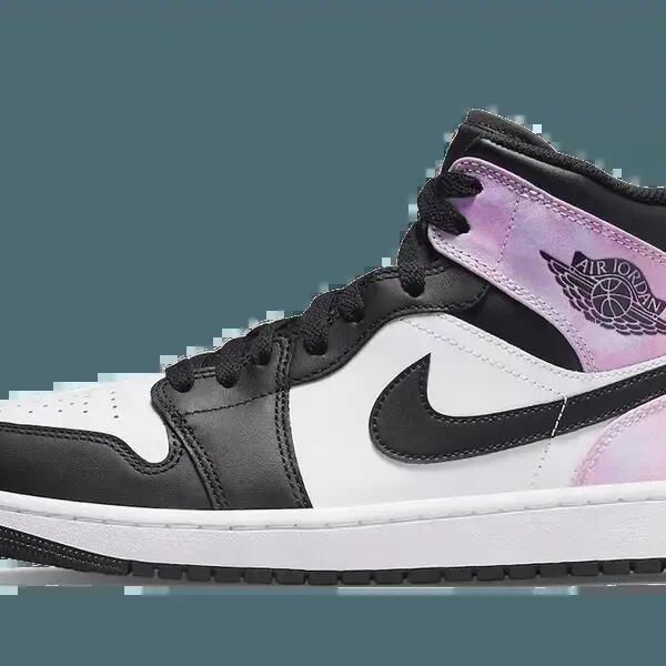 Basketball shoes - Air Jordan 1 Mid SE Zen Master - Black/Coral