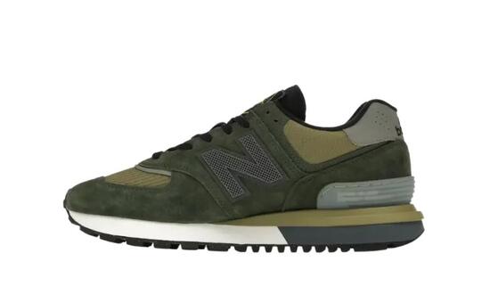 New Balance 574 Legacy Stone Island Dark Green